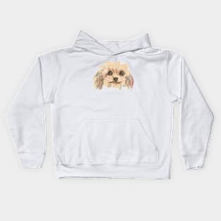 cute dog Kids Hoodie